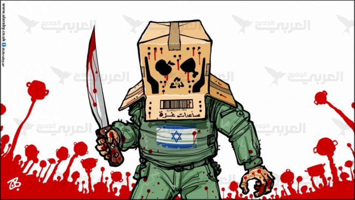 فخاخ الجائعين في غزة